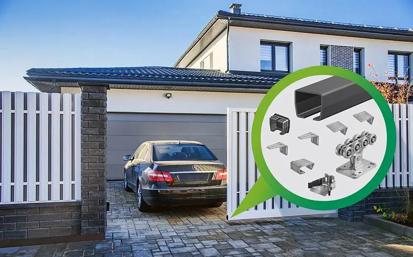 Скидка 5% на комплект SGN для сборки откатных ворот и автоматику Скидка 5% на комплект SGN для сборки откатных ворот и автоматику